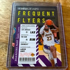 2020-21 Panini Lebrun James Frequent Flyers #3